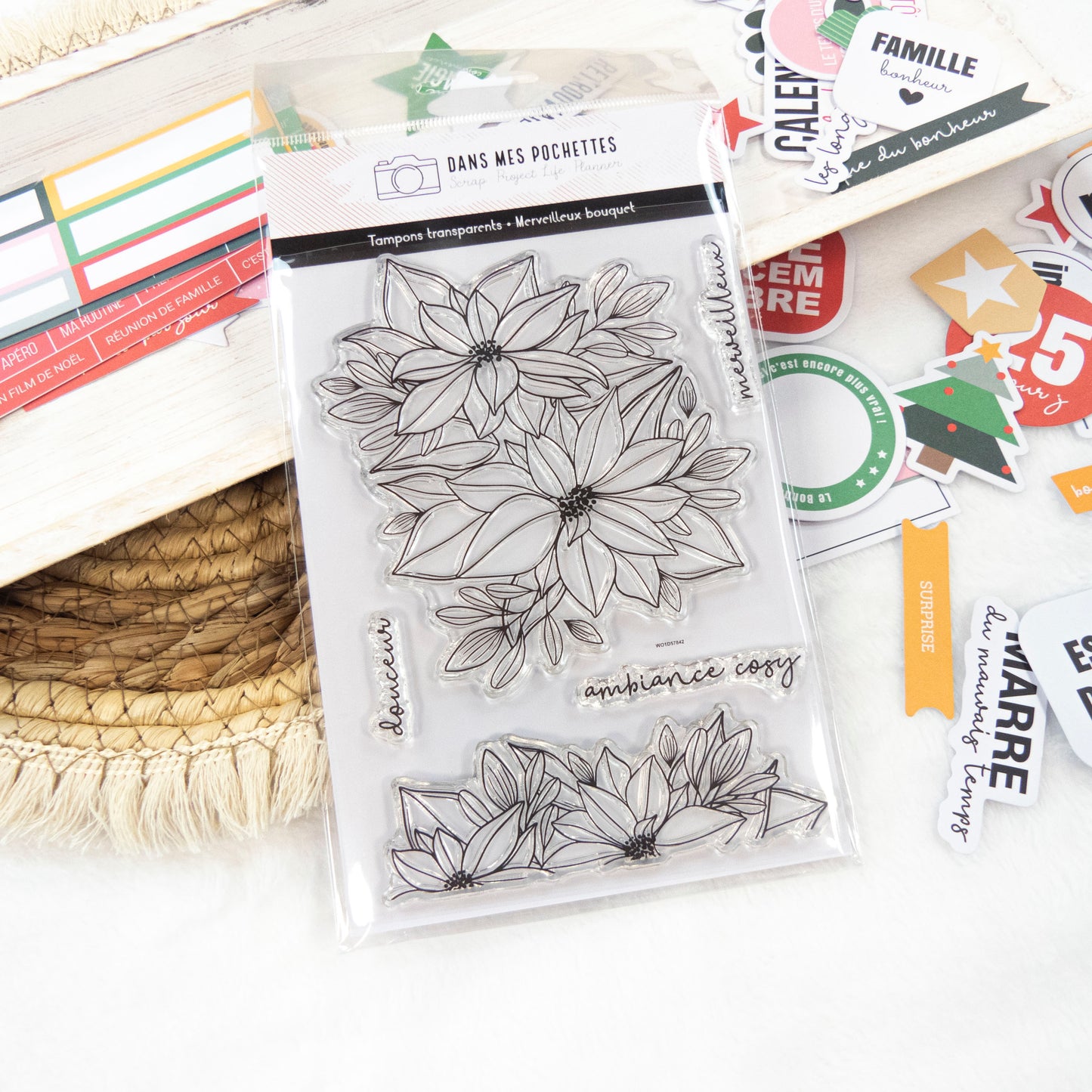 Tampons transparents - Merveilleux bouquet