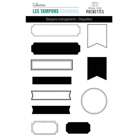 Tampons clear - Etiquettes