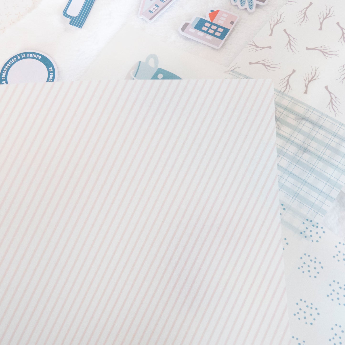 Assortiment de papiers calque - Livraison spéciale