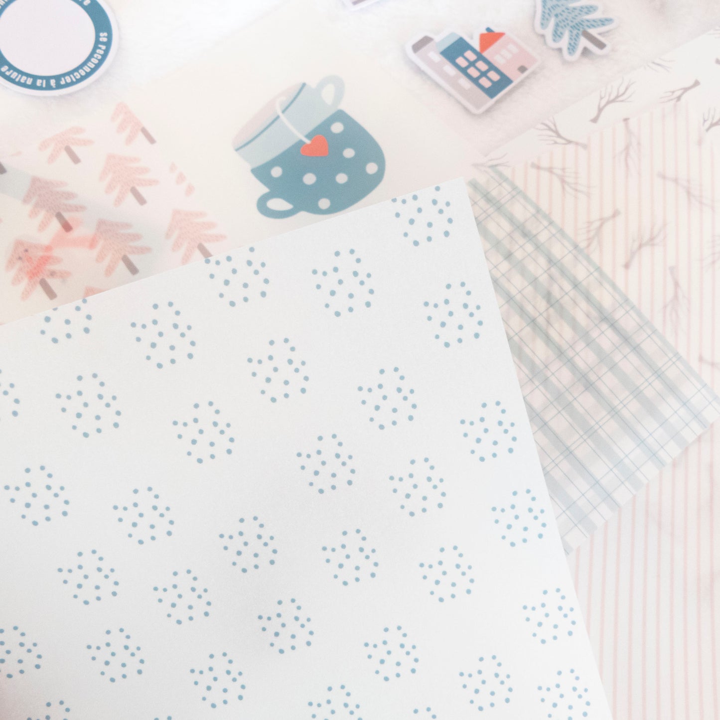 Assortiment de papiers calque - Livraison spéciale