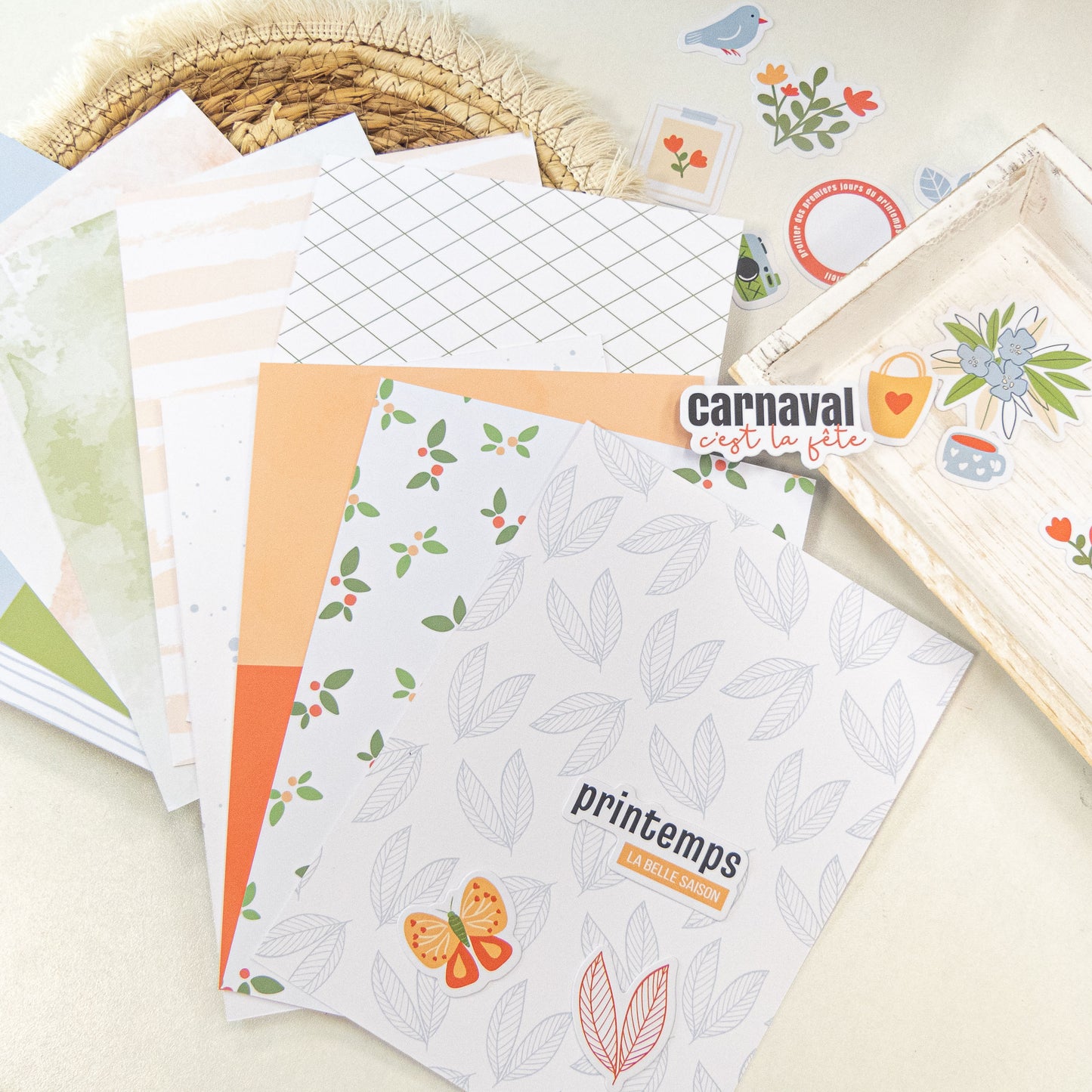 Papiers et cartes Mon Journal de l'année - Le retour des beaux jours
