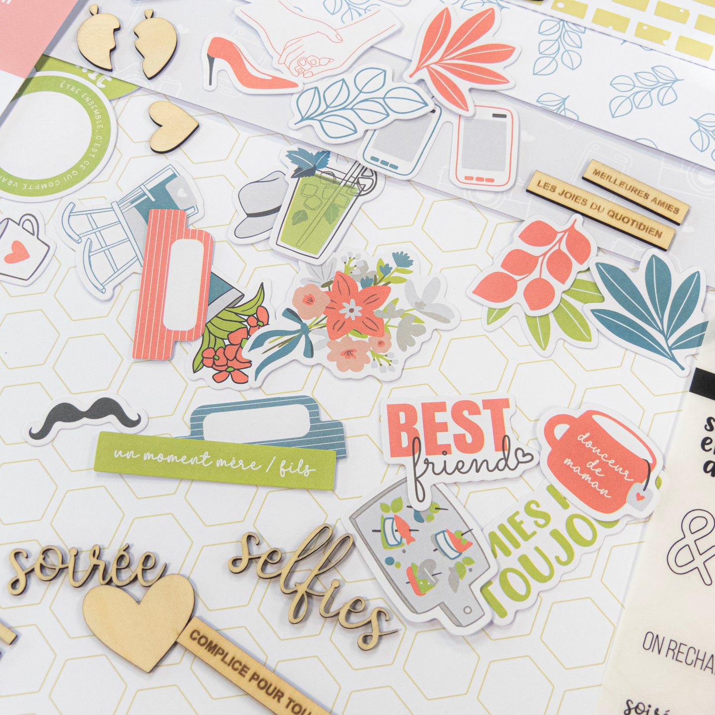 Die-cuts - Des selfies et de la guimauve