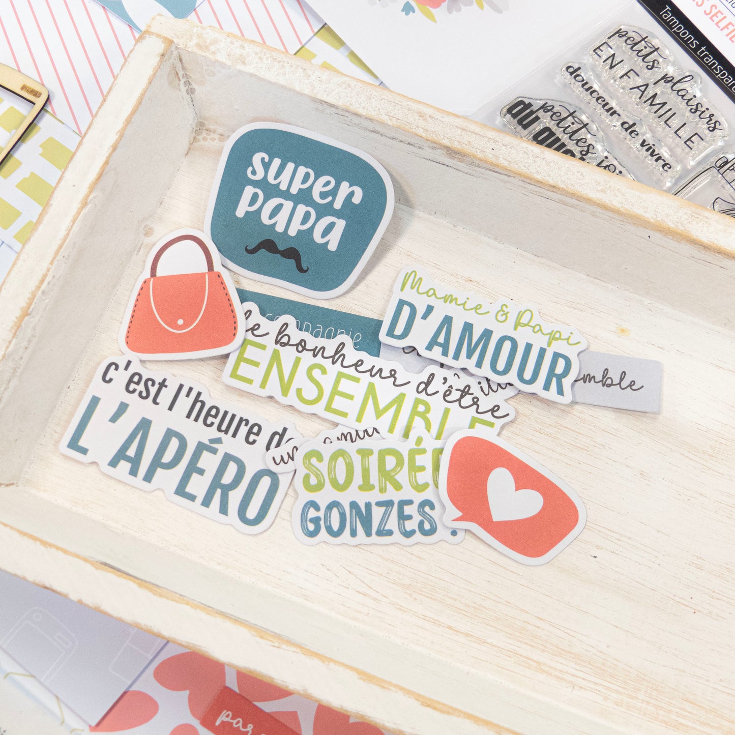 Die-cuts - Des selfies et de la guimauve