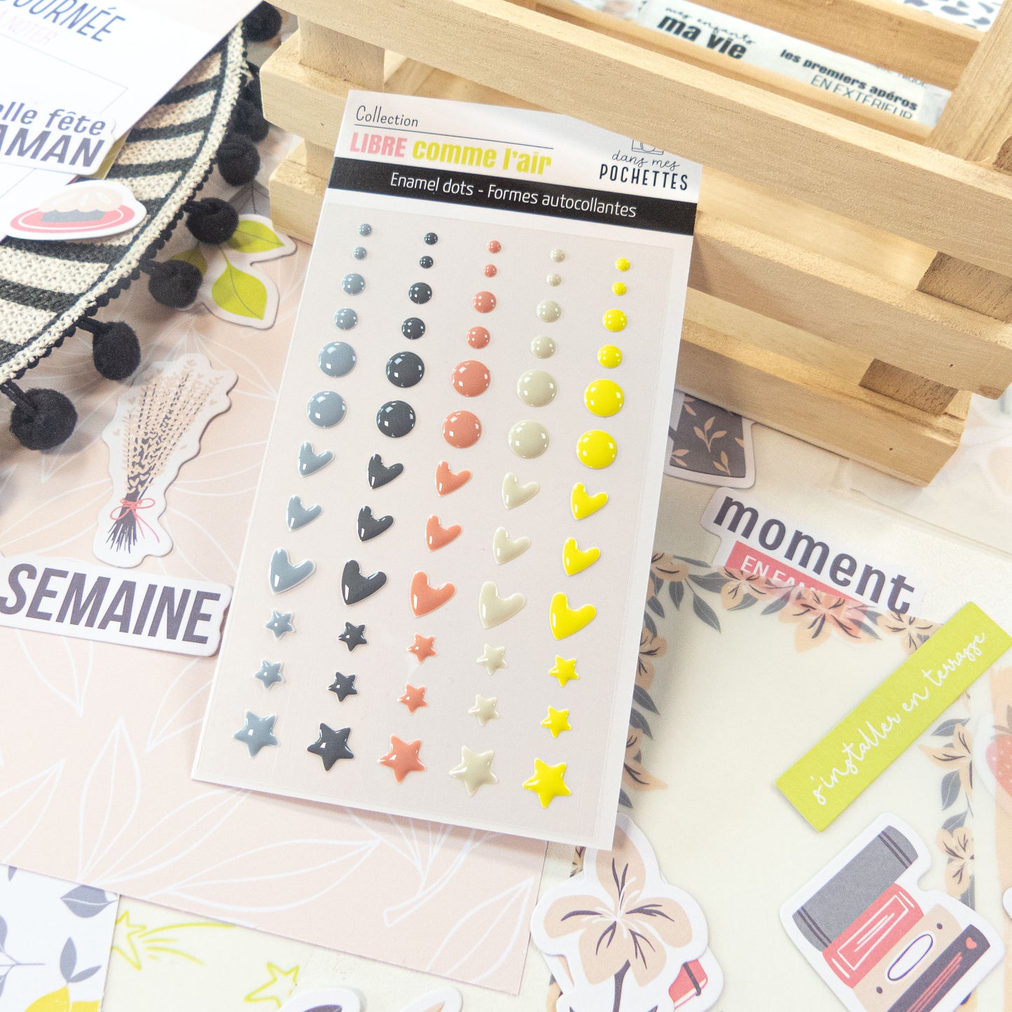 Enamel dots - Libre comme l'air