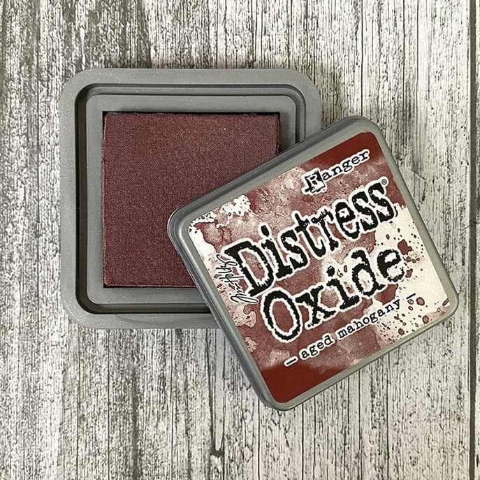 Encre Distress Oxide - Aged mahogany