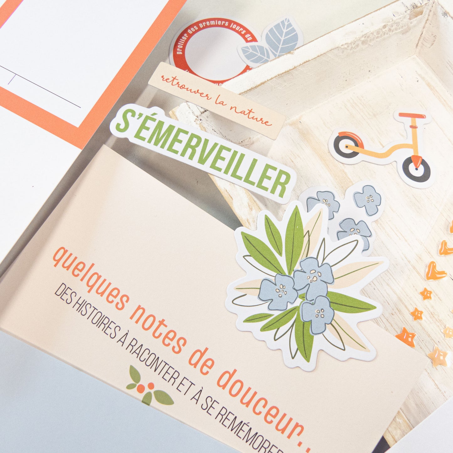 Kit Scrapbooking - Le retour des beaux jours