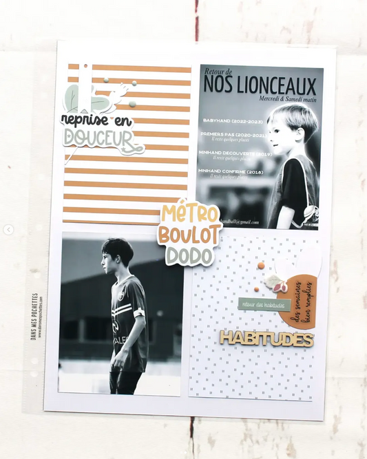 Comment utiliser une nouvelle collection de scrapbooking : 3 idées de mise en page