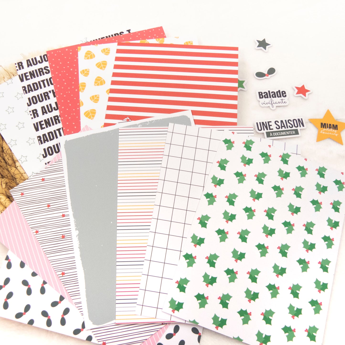 Papiers et cartes Mon Journal de l'année - Un petit air de magie