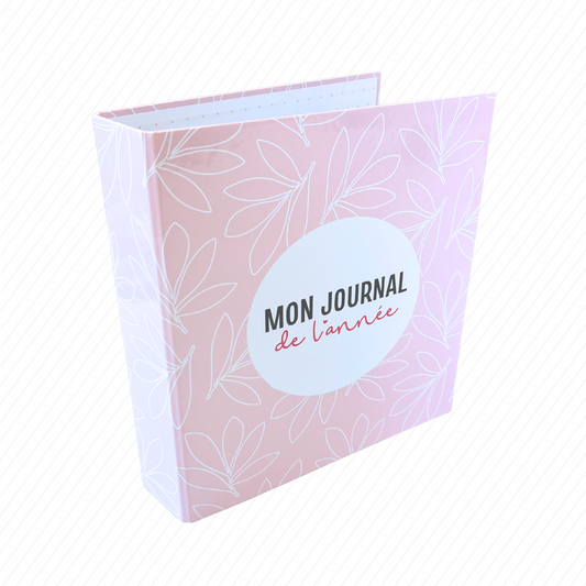 Album photo - 23x30 - Mon Journal de l'année (rose)