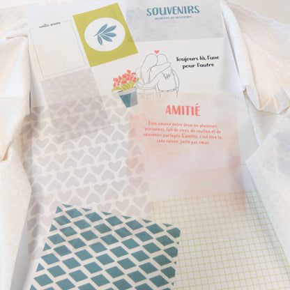 Assortiment de papiers calque - Des selfies et de la guimauve