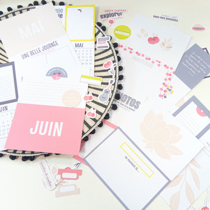 Papiers et cartes Mon Journal de l'année - Libre comme l'air