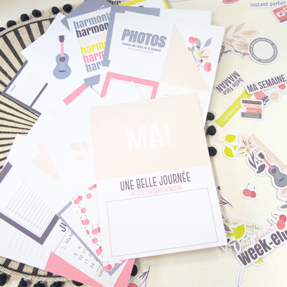 Papiers et cartes Mon Journal de l'année - Libre comme l'air