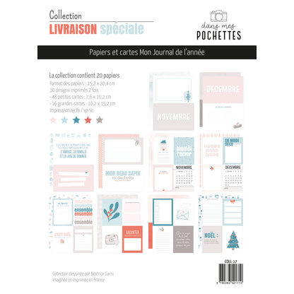 Papiers et cartes Mon Journal de l'année - Livraison spéciale