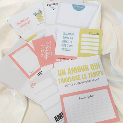 Papiers et cartes Mon Journal de l'année - Des selfies et de la guimauve