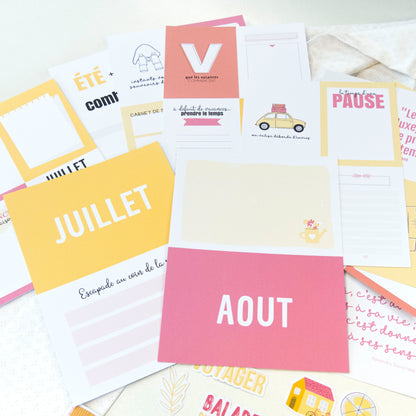 Papiers et cartes Mon Journal de l'année - Du soleil et des cocktails