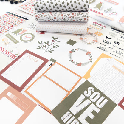 Papiers et cartes Mon Journal de l'année - Un chocolat chaud et de la cannelle