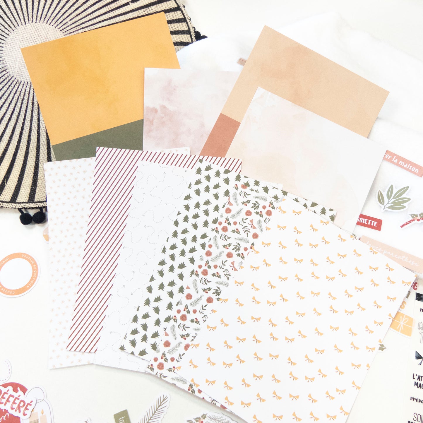 Papiers et cartes Mon Journal de l'année - Un chocolat chaud et de la cannelle