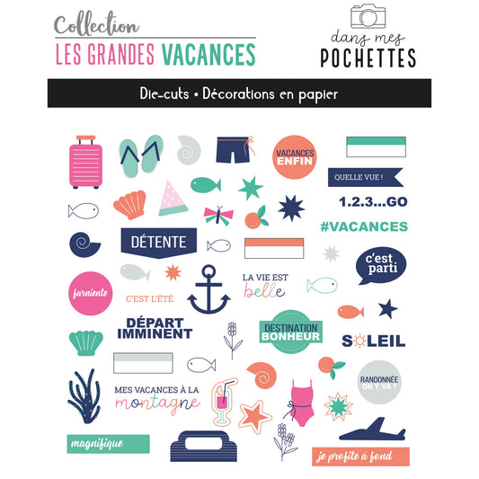 Die-cuts - Les Grandes vacances