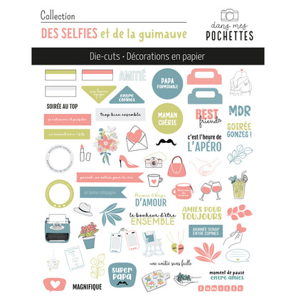 Die-cuts - Des selfies et de la guimauve