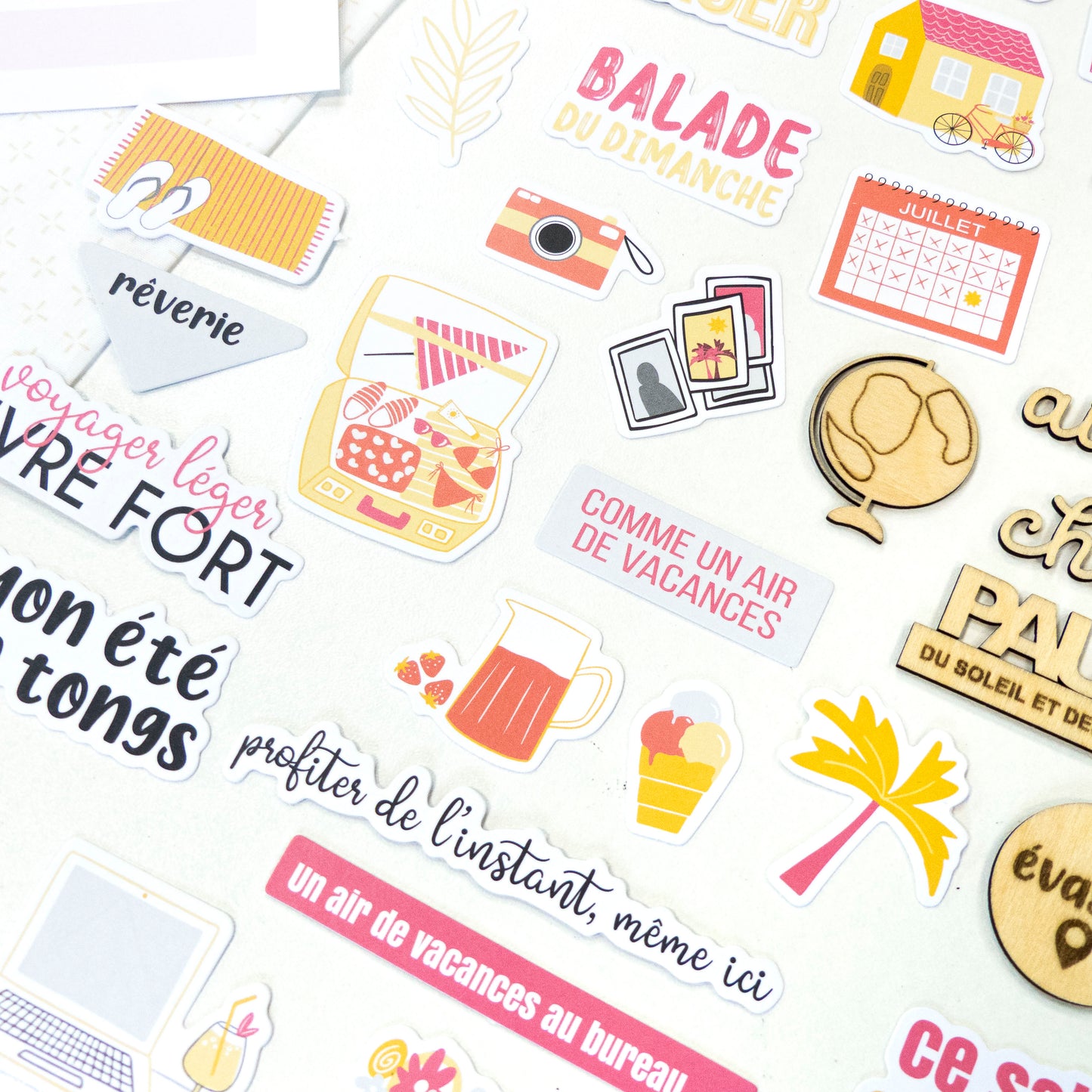 Die-cuts - Du soleil et des cocktails