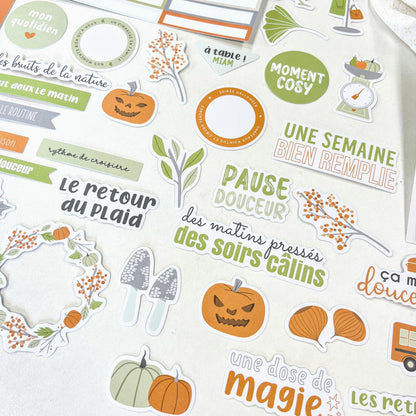 Die-cuts - Des châtaignes et une boîte à goûter
