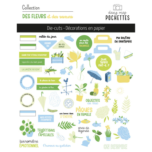 Die-cuts - Des fleurs et des saveurs