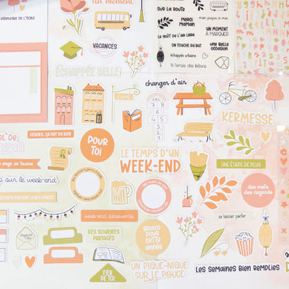 Die-cuts - Des coquelicots et une pomme d'amour