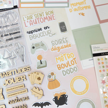 Die-cuts - Des crayons et des frissons
