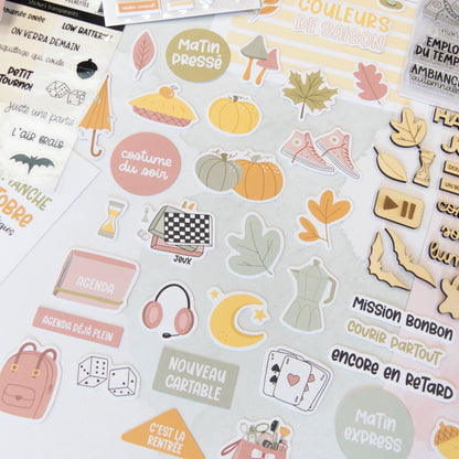 Die-cuts - Des crayons et des frissons