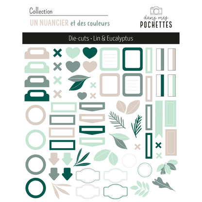 Die-cuts - Lin & Eucalyptus