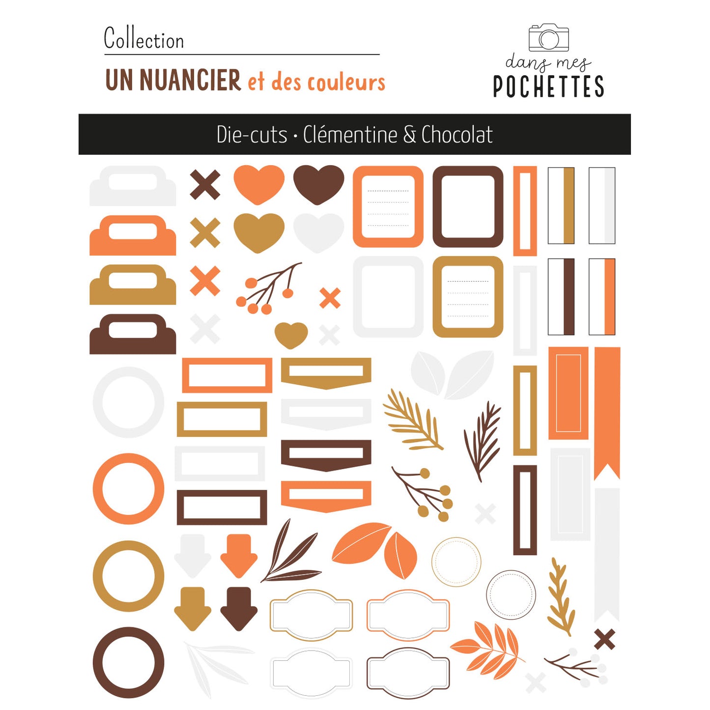 Die-cuts - Clémentine & Chocolat