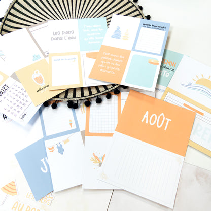 Cartes project Life - Un bikini et des smoothies