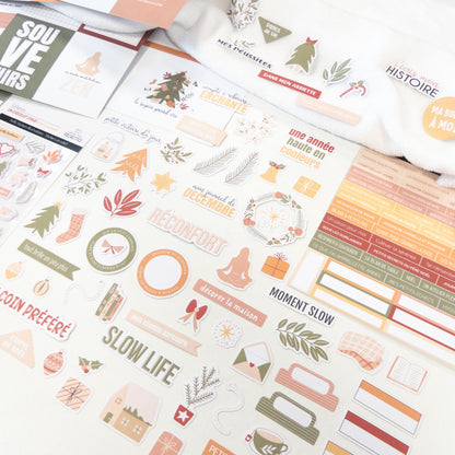 Kit Papeterie - Un chocolat chaud et de la cannelle