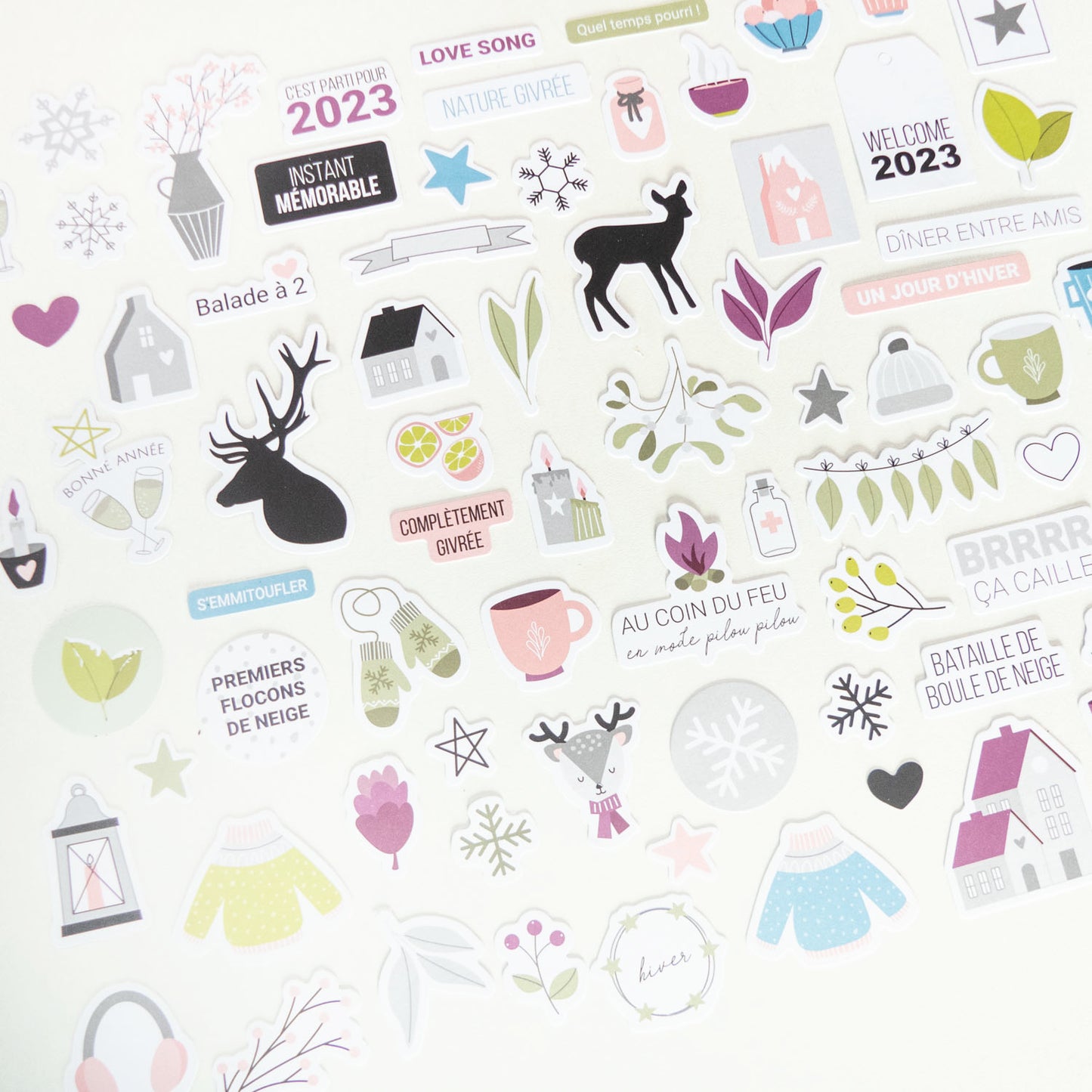 Die-cuts - Un jour de neige