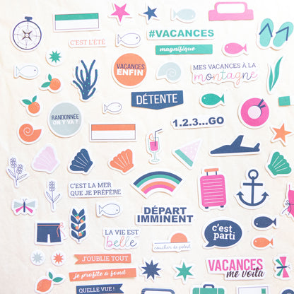 Die-cuts - Les Grandes vacances