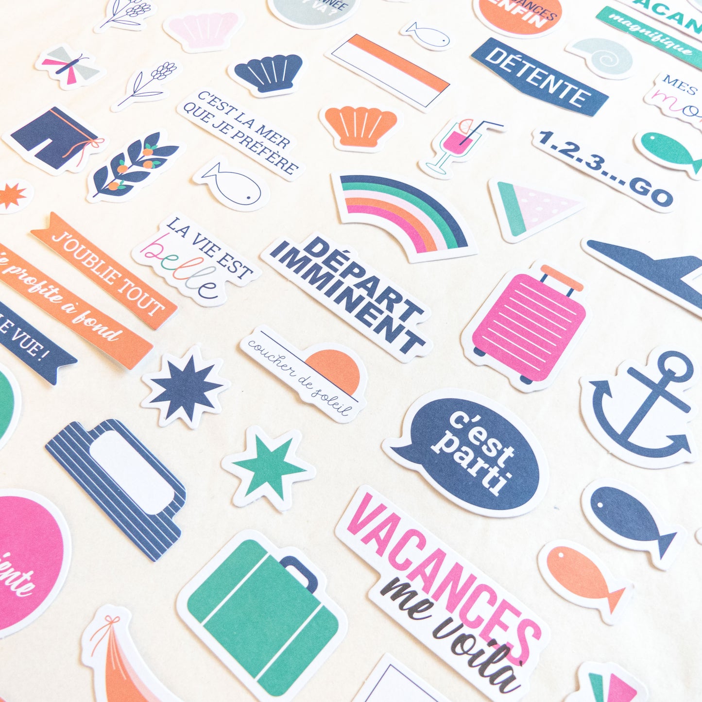 Die-cuts - Les Grandes vacances