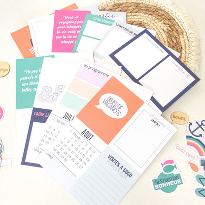 Papiers et cartes Mon Journal de l'année - Les grandes vacances