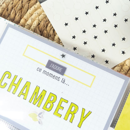 Stickers transparents - Fermeture pochette - Etoiles