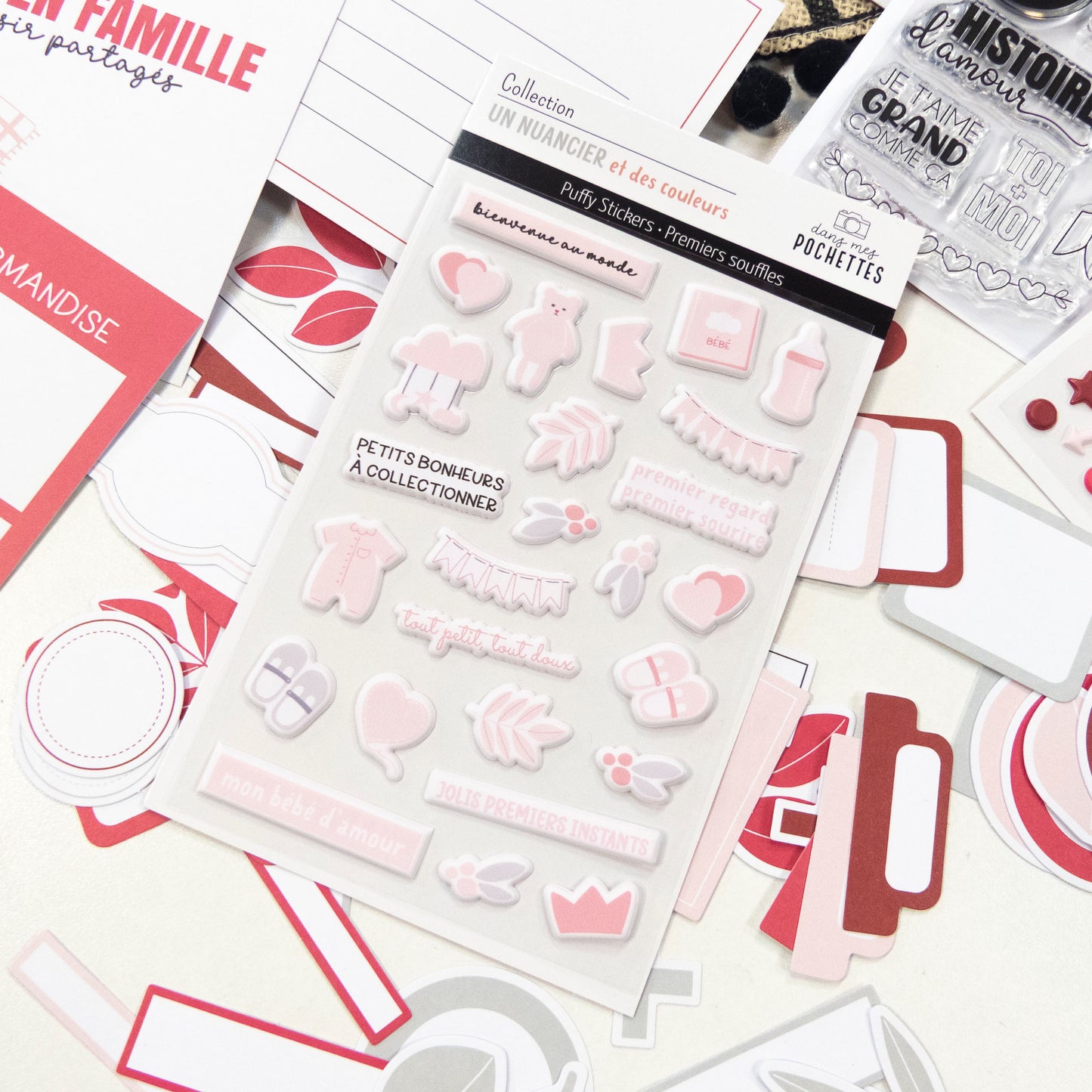 Stickers Puffy - Illustrations - Premiers souffles
