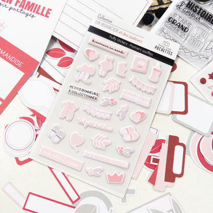 Stickers Puffy - Illustrations - Premiers souffles