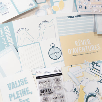 Cartes Project Life - Carnet d'évasion