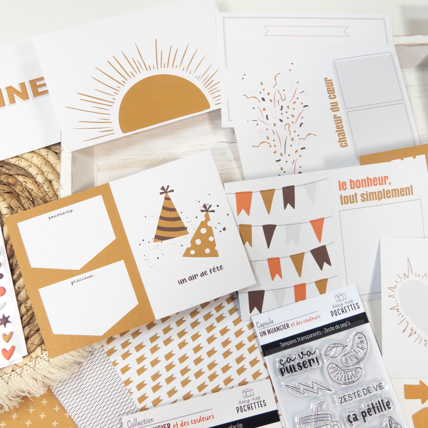 Cartes Project Life - Rayon de joie