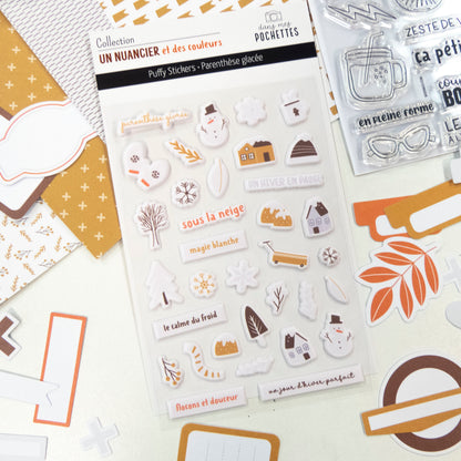 Stickers Puffy - Illustrations - Parenthèse glacée