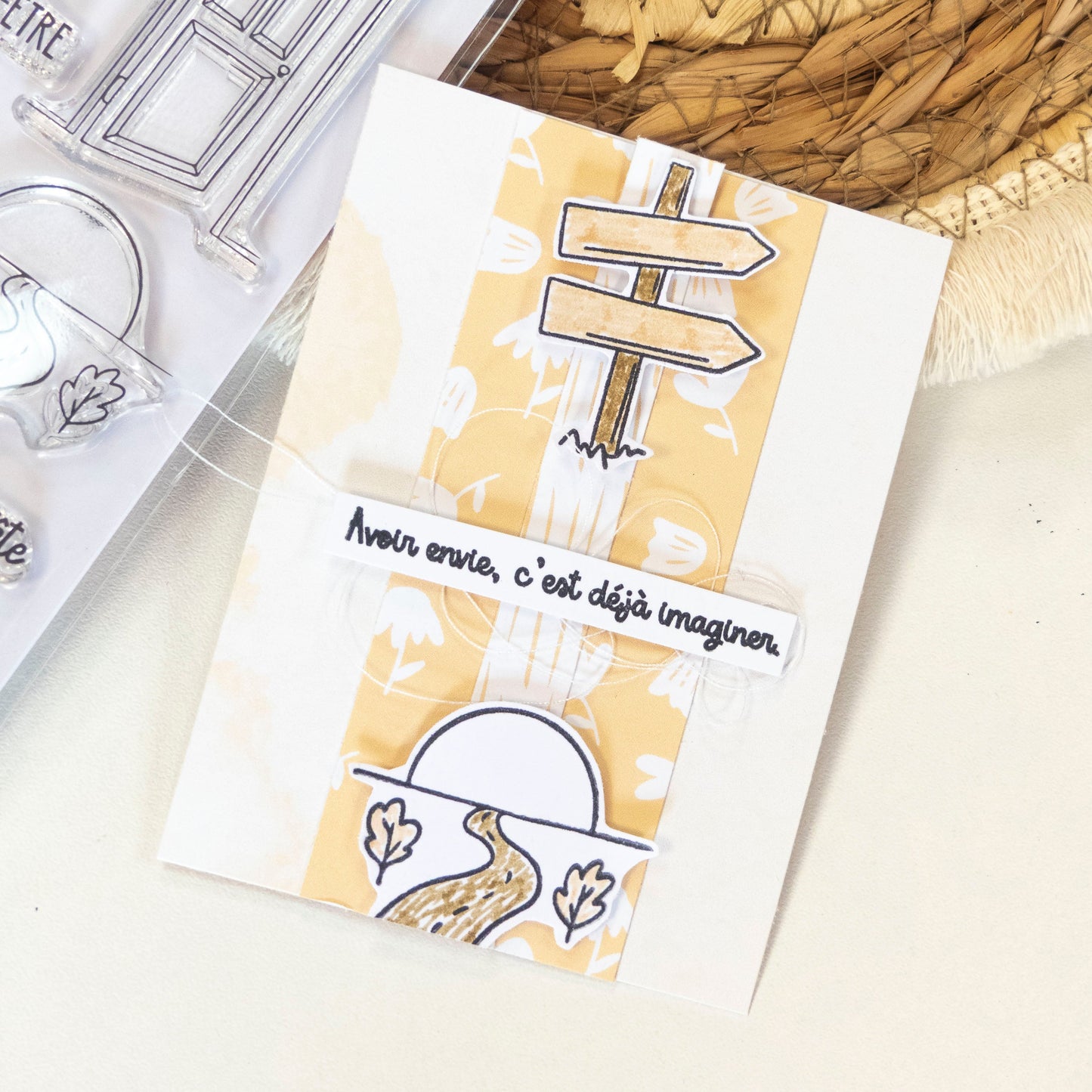 Tampons scrapbooking - Envie