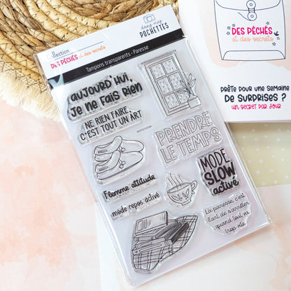 Tampons scrapbooking - Paresse