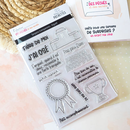 Tampons scrapbooking - Orgueil