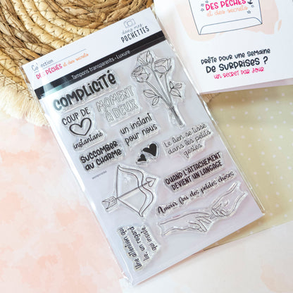 Tampons scrapbooking - Luxure