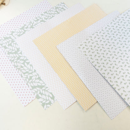 Papiers de scrapbooking imprimés - Des crayons et des frissons