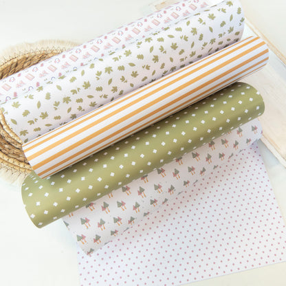 Papiers de scrapbooking imprimés - Des crayons et des frissons