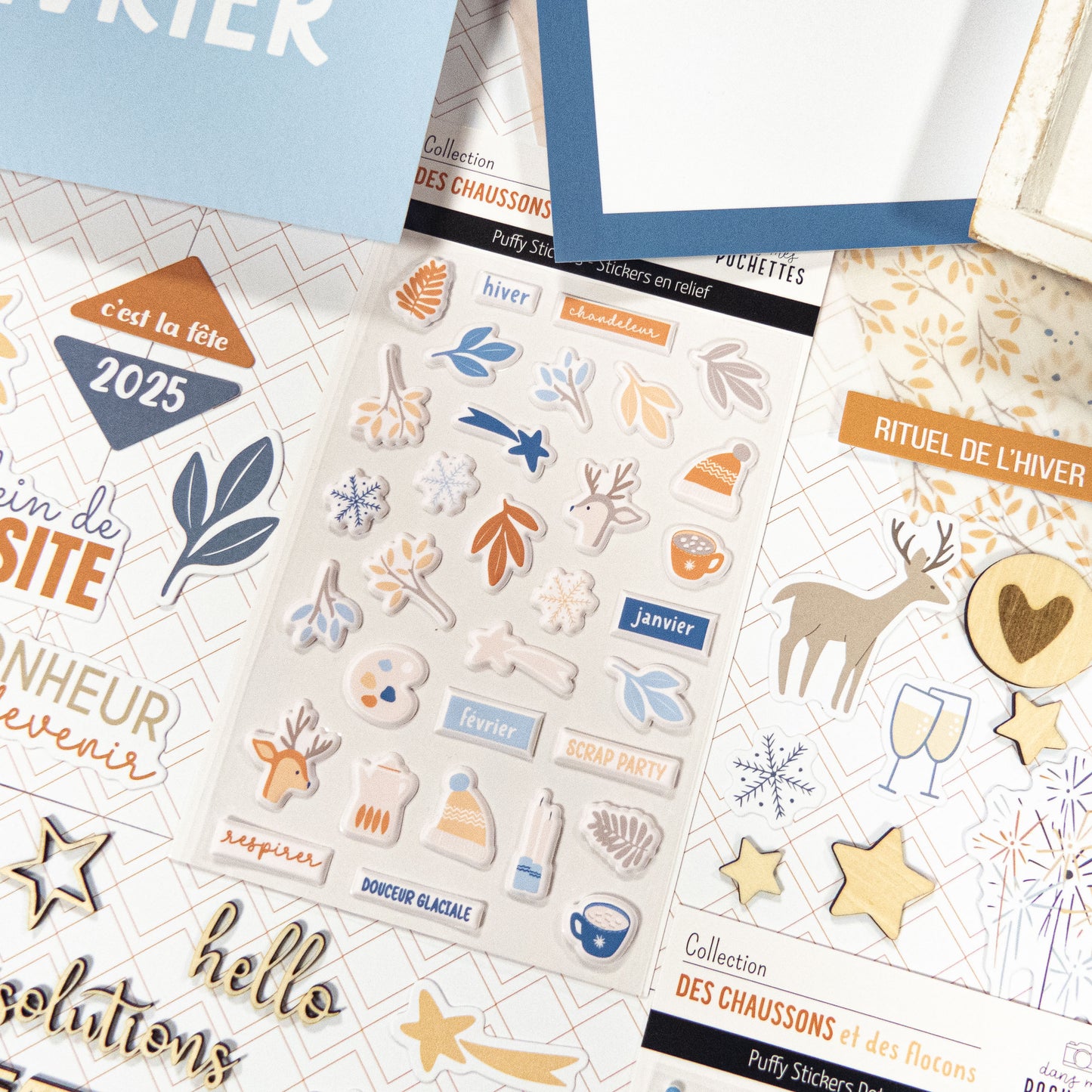 Puffy Stickers Illustrations